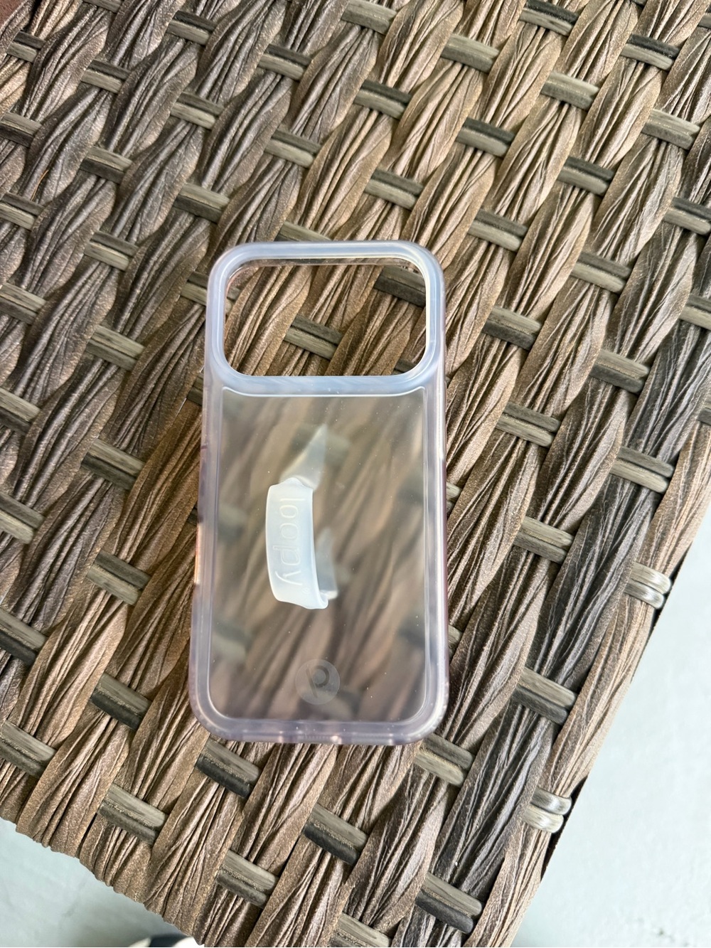iPhone 17 Pro— Matte Clear Loopy Case